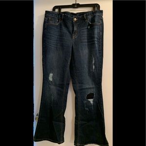 Lane Bryant Low Rise Boot Cut Jeans Reg. size 16